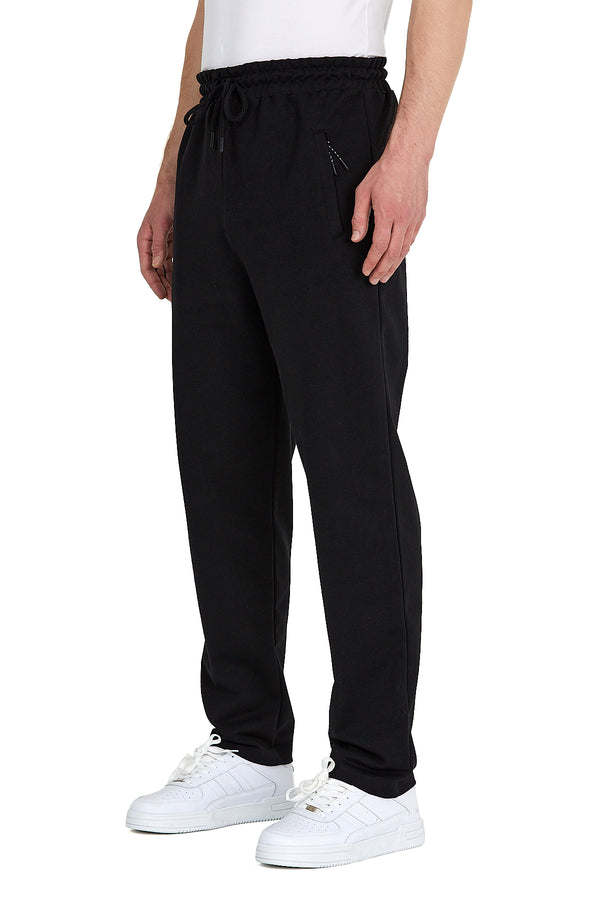 COMEOR Jogginghose Herren mit Reißverschlusstaschen Baumwolle Trainingshose - Sporthose Jogginghosen Männer Jogger | Jungen Freizeithose